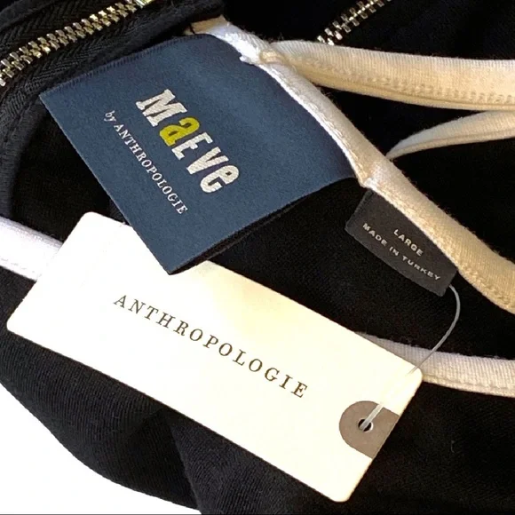 ✨2xHP✨ Anthropologie Maeve 🆕| Sweetheart Ponte Cropped Cutout Top. - Picture 5 of 7